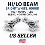 Pair Hi/low Beam 20W Led Light Bulbs For Mahindra Roxor 2018-2024 Utv Visibi. Fixed Price $33.98.