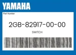 Yamaha Genuine Switch 2GB-82917-00-00. Fixed Price $38.78.