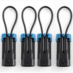 4PCS Seat Belt Harness Override Bypass Plug Accessories For Polaris Ranger Model. Fixed Price $15.95.