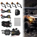 Universal Turn Signal Light Kit Street Legal Blinker Rocker Switch For Utv Atv. Fixed Price $49.99.