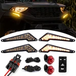 Utv Led Lights Turn Signal Horn Street Legal Kit Blinker For Polaris Rzr Pro Xp. Fixed Price $115.99.