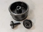 2014 Honda Recon 250 Engine Starter Clutch Flywheel Gear Assembly 28125-HM8-A61. Fixed Price $38.99.