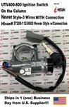 Utv 400/800CC, Ignition Switch-on Steering, Hisun# 37200-112-0000 New Style. Fixed Price $64.99.