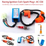 Racing Ignition Coil Cdi Box Spark Plug For GY6 - 150CC Scooter Go Kart Atv. Fixed Price $31.59.