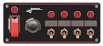 Longacre Elite Dash Mount Switch Panel With Indicator Lights And Safety Cover. Fixed Price $209.43.