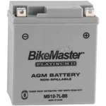 Bikemaster Platinum Agm Battery MS12-7L-BS. Fixed Price $41.99.