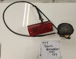 99 Polaris Scrambler 500 4X4 Rear Brake Taillight & Throttle Assembly Oem. Fixed Price $19.97.