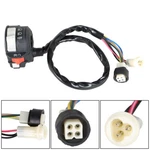 For Yamaha MOTO-4 Yfm 225 250 350 Left Handlebar Kill Switch Start Off Headlight. Fixed Price $12.53.