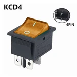 Latching Rocker Switch Power I/o 4 Pins With Light 16A 250VAC 20A. Fixed Price $7.99.
