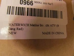 New Waterwich 8 Gang Marine Boat Etc. Rocker Switch Panel Led Ind. & 15A Ol. Fixed Price $59.95.