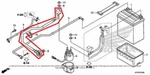 New Oem Honda Rancher Trx 420 Motor Starter Cable. Fixed Price $39.95.