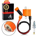 Ignition Coil Pack & Spark Plug + Cap For Arctic Cat 500 4X4 1999 2000 2001.... Fixed Price $27.98.