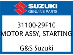 Suzuki Oem Part 31100-29F10 Motor Assy, Starting. Fixed Price $560.83.