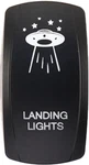 Xtc Power Products SW00-00140044 Dash Switch Rocker Face Landing Lights. Fixed Price $18.99.