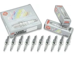 Pcs Ngk Laser Platinum Spark Plugs For 2011-2017 Audi R8 5.2L V10 Vz. Fixed Price $128.72.