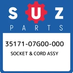 35171-07G00-000 Suzuki Socket & Cord Assy 3517107G00000, New Genuine Oem Part. Fixed Price $49.99.