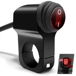 Atv Light Switch 12V Waterproof Aluminum Alloy Motorcycle Handlebar Piece Red. Fixed Price $15.86.