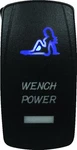 Dragonfire Racing Laser Etched Dual Led Switches Wench Power 04-0078. Fixed Price $26.99.