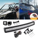 Weisen Roof 32" Led Light Bar+rear Pods Mounts Wire Kit For Polaris Rzr Pro R/R4. Fixed Price $179.99.