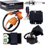 High Performance GY6 Racing Kit Ignition Coil, 6-PIN Cdi, Voltage Regulator. Fixed Price $16.99.