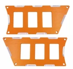 Modquad Rzr Switch Plate / Panel For 900, 1000, Turbo - Orange + Ships Free. Fixed Price $44.10.