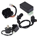 Electric Set Ignition Coil Cdi Relay Regulator For 125 150CC GY6 Go Kart Atv. Fixed Price $18.60.
