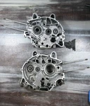 2006 2007 Yamaha TTR50 Crankcase Engine Cases Left Right 1P6-E5100-00-00. Fixed Price $82.95.