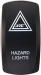 Xtc Power Products SW00-00119013 Dash Switch Rocker Face Hazards. Fixed Price $18.99.