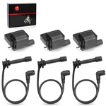 Ignition Coil Spark Plug Cap Wire For Kawasaki Mule Pro-fx Fxr Fxt KAF820 15-23. Fixed Price $89.99.