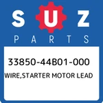 33850-44B01-000 Suzuki Wire,starter Motor Lead 3385044B01000, New Genuine Oem Pa. Fixed Price $37.72.