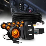 Utv/atv Turn Signal Light Combo Polaris; Street-legal W/ Rocker Switch Amber. Fixed Price $69.99.