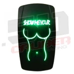 Green Rocker Switch Bay On/off Linger Bowriders Baja 277 Islander Marine Boat. Fixed Price $19.99.