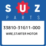 33810-31G11-000 Suzuki Wire,starter Motor 3381031G11000, New Genuine Oem Part. Fixed Price $113.27.