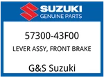 Suzuki Oem Part 57300-43F00 Lever Assy,front Brake. Fixed Price $119.34.