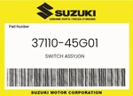 Suzuki Genuine Switch Assy,ign 37110-45G01. Fixed Price $92.77.