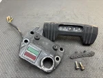 #3 1984 Honda ATC200ES Big Red Top Handlebar Clamp Indicator Light Cover. Fixed Price $49.90.