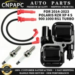 Ignition Coil Spark Plug W/ Wire For 14-23 Polaris Rzr Xp 900 1000 RS1 Turbo. Fixed Price $39.99.