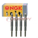 Pcs Ngk Diesel Glow Plugs For 1984-1985 Mazda 626 2.0L L4 Engine Kit Set Jr. Fixed Price $87.86.