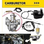 For Yamaha PW50 PY50 Carburetor Air Filter Box Throttle Choke Cable. Fixed Price $35.99.