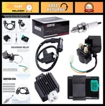 Ignition Coil & Cdi Box Kit, 5-PIN Solenoid, 4-PIN Relay For 50CC-125CC Atv, Dir. Fixed Price $30.59.