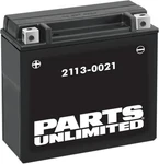 Parts Unlimited Agm Maintenance Free Battery 12V Fits Kawasaki/bombardier. Fixed Price $106.69.