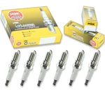 Pcs Ngk G-power Spark Plugs For 1976-1982 Volvo 264 2.7L 2.8L V6 Engine Yd. Fixed Price $33.81.