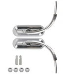 Chrome Side Mirrors For Yamaha Stratoliner/virago/honda Shadow Abs 8MM 10MM. Fixed Price $27.77.