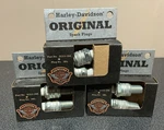 Pairs Of Nos Harley-davidson Spark Plugs 5RL 32312-78A Shovelhead 1975-1984. Fixed Price $39.95.