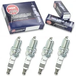 Pcs Ngk Iridium Ix Spark Plugs For 1990-1994 Mazda 323 1.8L L4 Engine Vl. Fixed Price $38.69.
