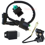 Cdi Box Ignition Coil Solenoid Relay 12V Regulator 50CC-125CC Go Kart Quad Atv. Fixed Price $35.99.