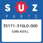 35171-31GL0-000 Suzuki Cord Assy,l 3517131GL0000, New Genuine Oem Part. Fixed Price $40.94.