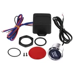 Qiilu Keyless Ignition Kit, Universal 12V Car Vehicle Engine Red Or Blue. Fixed Price $29.05.