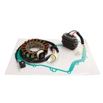 Magneto Stator + Voltage Rectifier Gasket For Yamaha Kodiak YFM400 1999. Fixed Price $122.03.