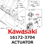 New Kawasaki Genuine 2003-2004 Jetski Stx 12F Actuator 16172-3704. Fixed Price $363.99.